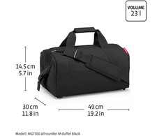 Kelioninis Reisenthel Allrounder M Duffel – universali kelioninė ir sportinė rankinė