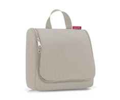 Reisenthel Toiletbag kosmetinė, smėlio spalvos, su raštu