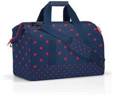 Kelioninis Reisenthel Allrounder L - didelė kelioninė tašė, 45l, "dots red"