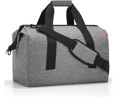 Kelioninis Reisenthel Allrounder L kelioninė rankinė, 30l, poliesteris, Twist Sidabrinis
