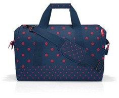 Kelioninis Reisenthel Allrounder L - didelė kelioninė tašė, 45l, "dots red"