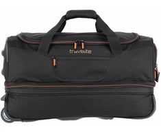 Kelioninis Travelite Basics S 64L plečiamas krepšys ant ratukų