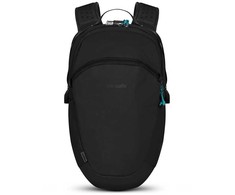 Miesto kuprinė Pacsafe ECO 18L su RFID apsauga nuo vagysčių, juoda spalva