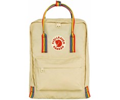 Carruzzo Fjällräven Kanken Rainbow kuprinė Kasdienė kuprinė Ąžuolas Vinilonas