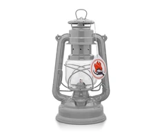 Žibalinė lempa Feuerhand Hurricane: Spalva - Nordic Gray