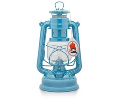 Žibalinė lempa Feuerhand Hurricane: Spalva - Pastel Mėlyna