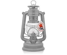 Žibalinė lempa Feuerhand Hurricane: Spalva - Nordic Gray
