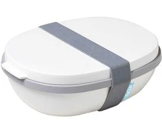 Rosti Mepal Mepal Dviejų skyrių priešpiečių dėžutė 'Balta'