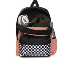 Vans Realm kuprinė su šonine kišene, languota