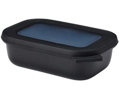 Rosti Mepal Miska prostokątna Cirqula 500 ml Mepal - nordic juodas-universalus