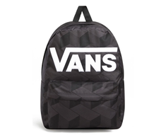 Vans Old Skool Drop V 22 L Juoda/Asfaltinė Miesto Mokyklinė Kuprinė - VN000H4ZKOU1