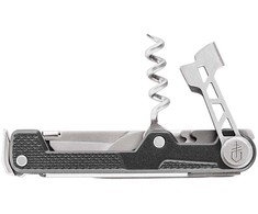 Gerber 31-003829 ArmBar kamštiena, Onikso daugiafunkcis peilis 6,3 cm, juodas, aliuminis