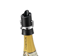 Vacu Vin Vacu Vin Champagne Saver, Juodas, Sidabrinis