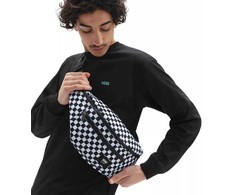 Vans Ward Cross Body Šachmatinė juoda/balta diržinė rankinė - VN0A2ZXXHU01