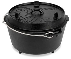 Ketaus Puodas Petromax FT9 (su kojelėmis) 9 l