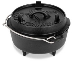 Ketaus puodas Petromax FT3 (su kojelėmis) 2 l