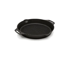 Rifliuota ketaus keptuvė be rankenos Petromax: Dydis - 35cm