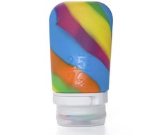 Humangear Silikoninė kelioninė buteliukų rinkinys 74ml, spalvotas
