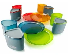 GSI Outdoors Naczynia Infinity 4 asmenų kompaktiški stalai (75420)