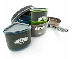 JAV GSI Pinnacle Backpacker puodų rinkinys