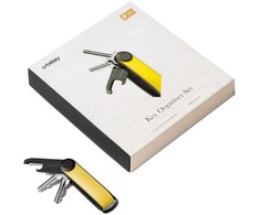 Rinkinys Orbitkey - organizer do kluczy Active Key + Multitool V2 - juodas-universalus