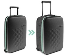 Bez Marki Rollink Flex Eath 55 cm kelioninis lagaminas, Summer Mint