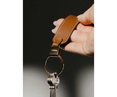 Skórzane etui organizer na klucze Orbitkey 2.0 Leather - juodas/juodas-universalus