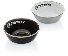 Emaliuoti dubenėliai Petromax balti 160ml 2vnt.