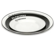 Emaliuotos lėkštutės 2 vnt. 26 cm Petromax Baltos