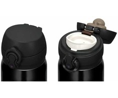 Termosinė taurė Thermos Motion 0,5l juoda, vieno paspaudimo atidarymas