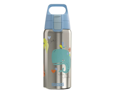Gertuvė Sigg Kids Shield Therm One Whale Friend, 500 ml