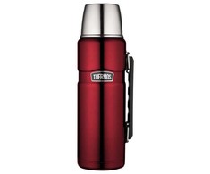 Termosas Thermos King 1.2l raudonas, išlaiko šilumą/šaltį 24h