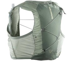 Salomon bėgimo liemenė Active Skin 4 unisex 4 l talpos ir gertuvėmis, žalia, M dydis