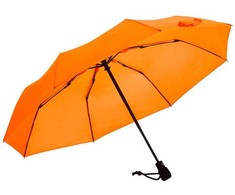 Automatinis skėtis nuo lietaus EuroSCHIRM light trek, oranžinis, stiklo pluošto, poliesterio, kompaktiškas