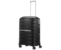 Kelioninis Samsonite vidutinio dydžio išplečiama lagaminas Flux Spinner M 68 cm 75/85 l juodas
