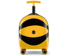 Kelioninis Vaikiškas lagaminas ant ratų Kelionės PUCCINI Bee ABS026C