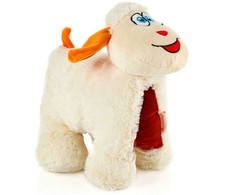 Blue Mėlyna TRAVEL Mėlynas PODUSZKA PODRÓŻNA DZIECĘCA OWIECZKA SNOWY