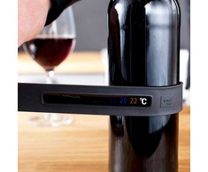 Vacu Vin Vacu Vin 7236303, prispaudžiamas buteliuko termometras, svarstyklės, grafitas, 4–22 °C