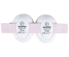 Haspro apsauginės ausinės kūdikiams rožinės BE05G
