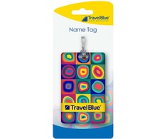 Blue Mėlyna TRAVEL Mėlynas IDENTYFIKATOR BAGAŻOWY KOŁA