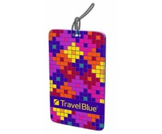 Blue Mėlyna TRAVEL Mėlynas IDENTYFIKATOR BAGAŻOWY Dėlionė