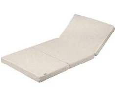 Baby Matex Sulankstomas kelioninis čiužinys, vandeniui atsparus ir kvėpuojantis, 120x60x6 cm, lauko naudojimui ir laikinam miegui, su nuimamu užvalkalu, vaikiškas čiužinukas