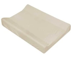 Multitex Dėklas na przewijak 50x70/80 Bamboo smėlio spalva pilka 2 pak bawełniany su gumką