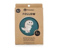 Petite&amp;Mars Follow - elastinės kelių pagalvėlės, apsaugos nuo ropojimo | Misty Žalias