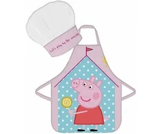 Peppa Pig „Peppa“ kiaulės virtuvės prijuostė
