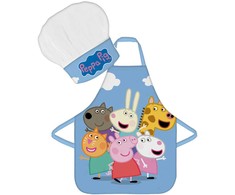 Peppa Pig vaikiškos prijuostės 2 dalių rinkinys