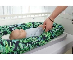 Baby Matex Kūdikio lizdelis palieka „DeLux“ kokoninį čiužinio slėgį mažinantį įklotą