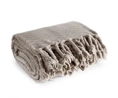 Eurofirany Eurocurtains BLANKET/EMMA/BEIGE 150X200 BEIGE