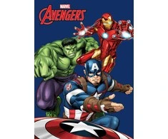 Koc polarowy 100x140 Avengers 002 tamsiai mėlyna Faro