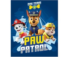 Koc polarowy 100x140 Psi Patrol mėlyna JF
